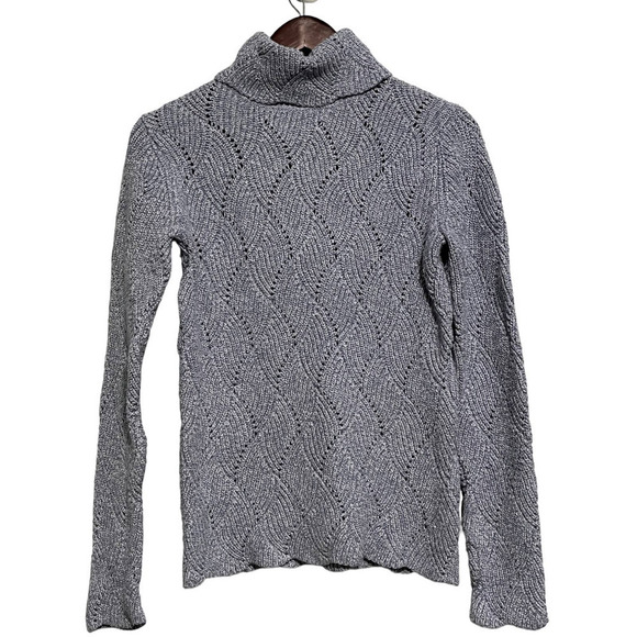 Women’s Sundance Champlain Blue Turtleneck Sweater - Picture 1 of 11